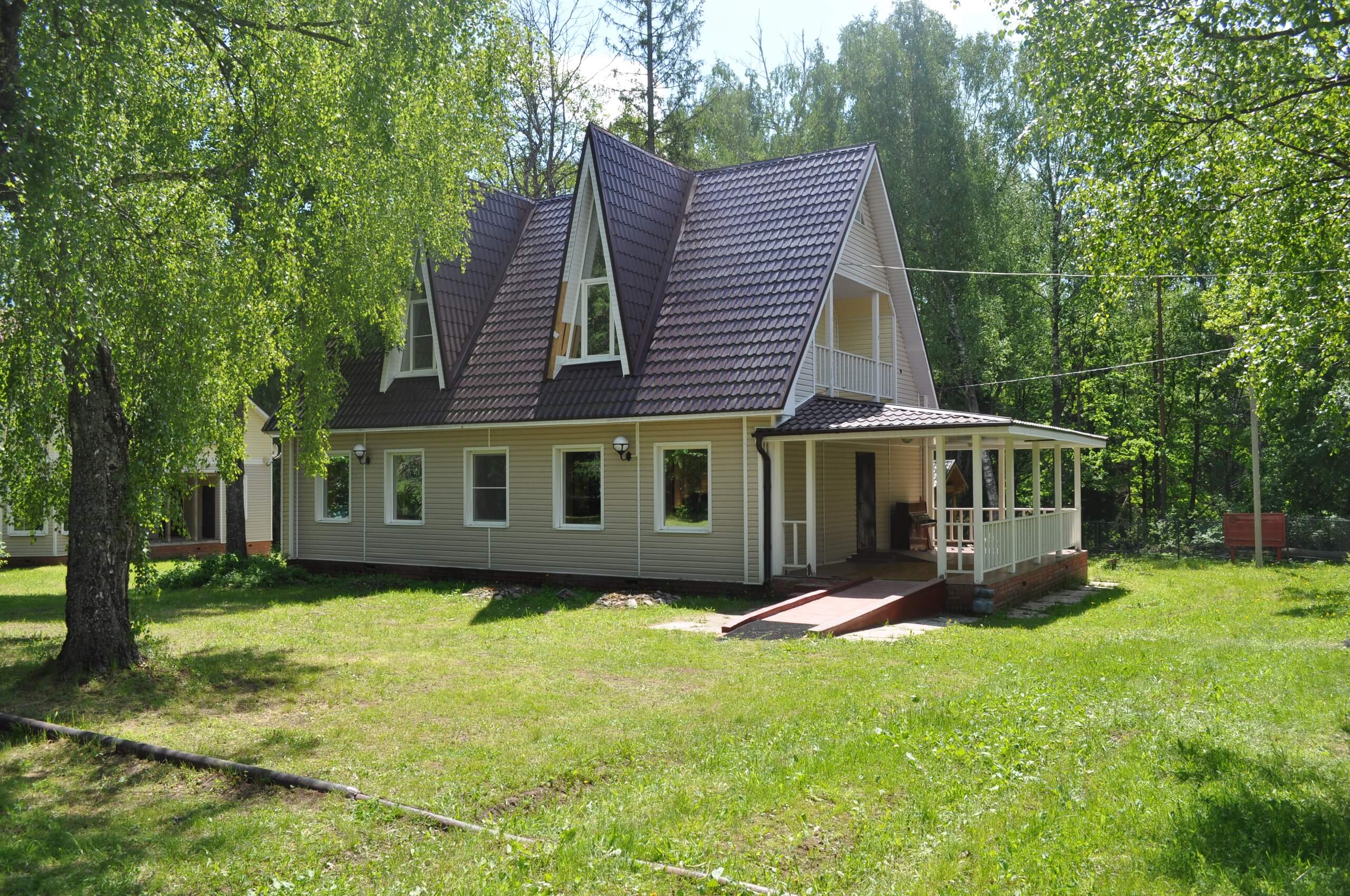 Гостевой дом. Отдых в березовой роще.